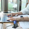 j5create JUR261 USB™ Smart Card / CAC Reader Βάση, USB Type-A/USB Type-C, Μαύρο, 95 g