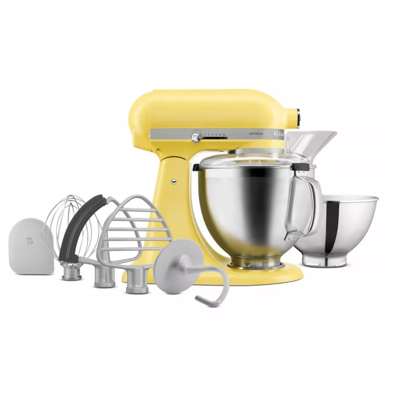KitchenAid 5KSM195PSEBT μίξερ 300 W ανοξείδωτο ατσάλι, κίτρινο