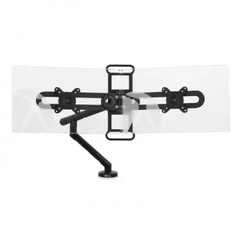 BakkerElkhuizen BE Universal Crossbar, 8 kg, 43,2 cm (17 ίντσες), 88,9 cm (35 ίντσες), 100 x 100 mm, Ρύθμιση ύψους, Μαύρο