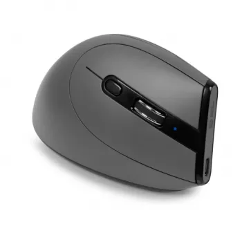 BakkerElkhuizen Grip Pro Ποντίκι, για δεξιόχειρες, Κάθετο σχεδιασμό, Οπτικό, RF Wireless, 2400 DPI, Γκρι, Μαύρο, Κίτρινο