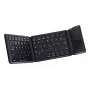 InLine 55379B Πληκτρολόγιο Universal Bluetooth QWERTZ Γερμανικό Μαύρο