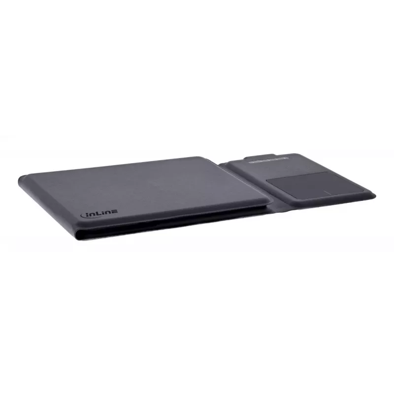 InLine 55379B Πληκτρολόγιο Universal Bluetooth QWERTZ Γερμανικό Μαύρο