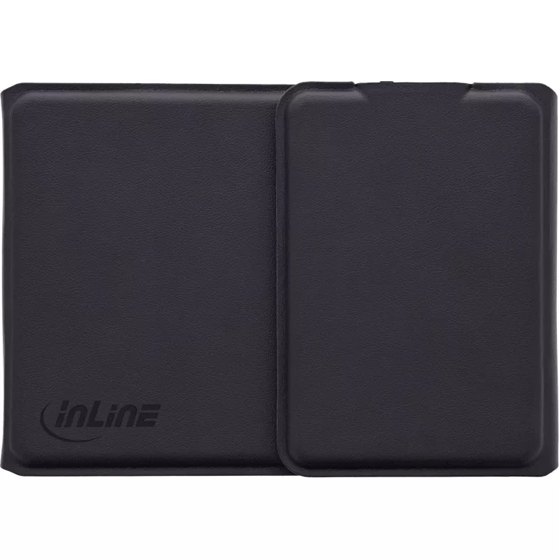 InLine 55379B Πληκτρολόγιο Universal Bluetooth QWERTZ Γερμανικό Μαύρο