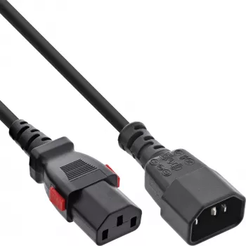InLine 16933L Καλώδιο τροφοδοσίας μαύρο 3 m IEC C13 IEC C14