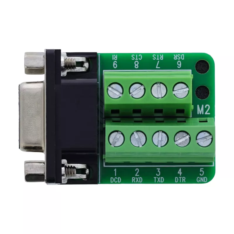 InLine 92501E Συνδετήρας καλωδίου κλέμα / D-Sub 9 μαύρο, πράσινο