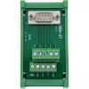 InLine 92501L Συνδετήρας καλωδίου κλέμα / D-Sub 9 πράσινο