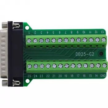 InLine 92502F Συνδετήρας καλωδίου κλέμα σειράς / D-Sub 25 πράσινο