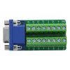 InLine 92503A Συνδετήρας καλωδίου κλέμα, VGA (HD15) μπλε, πράσινο