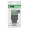InLine 92504B Συνδετήρας καλωδίου USB-A / κλέμα, 5 ακίδων μαύρο, πράσινο