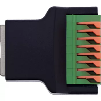 InLine 92505E Συνδετήρας καλωδίου RJ45 8P8C / σειριακός ακροδέκτης, 8πολικός μαύρο