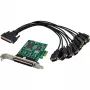 InLine 76660Z 8-Port RS-232 PCIe σειριακή κάρτα