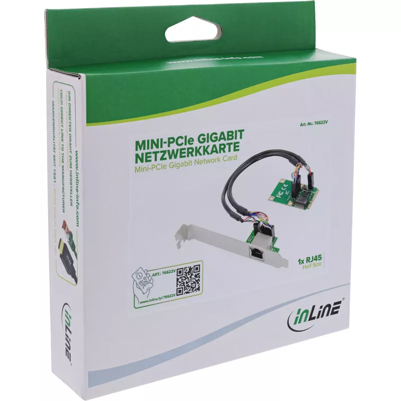 InLine 76622V Κάρτα δικτύου εσωτερική Ethernet 1000 Mbit/s