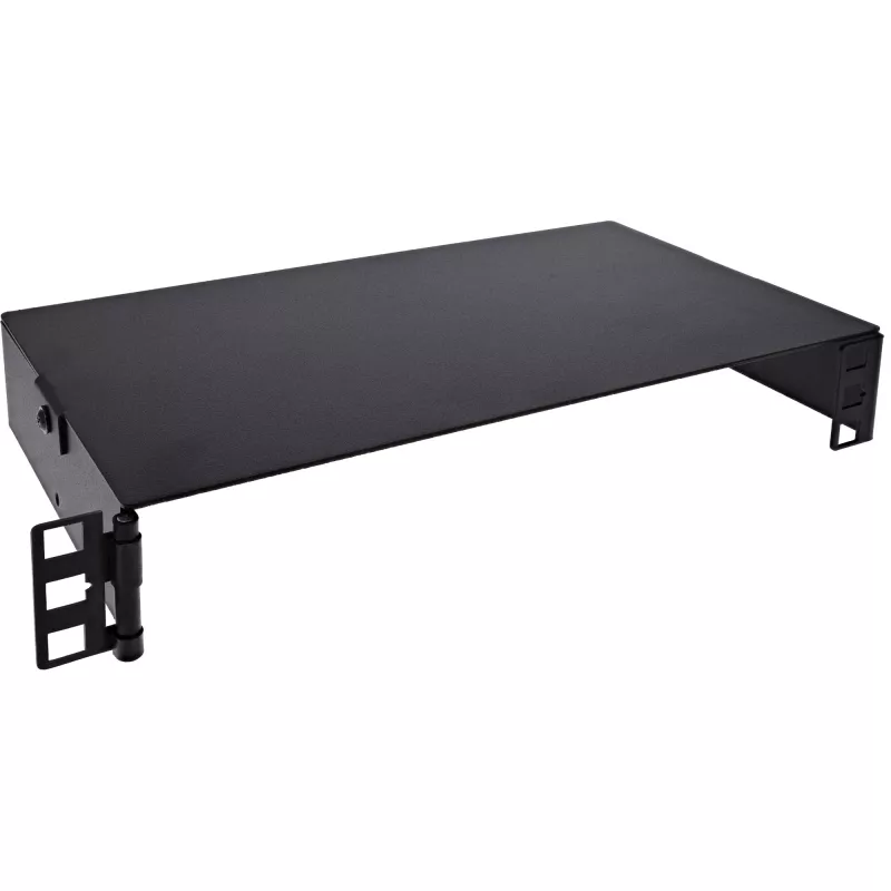 InLine 10101B 10 inch mini rack τοίχου, 1U, βάθος 15,2 cm, μαύρο