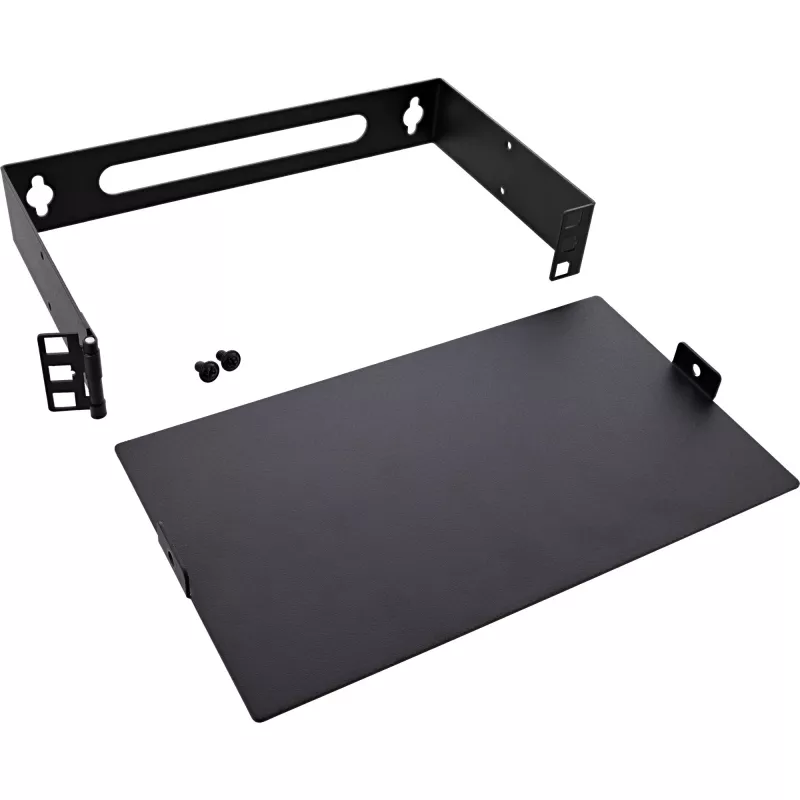 InLine 10101B 10 inch mini rack τοίχου, 1U, βάθος 15,2 cm, μαύρο