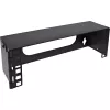 InLine 10 ιντσών mini rack για τοποθέτηση σε τοίχο, 2U, βάθος 7,6 cm, μαύρο