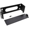 InLine 10 ιντσών mini rack για τοποθέτηση σε τοίχο, 2U, βάθος 7,6 cm, μαύρο
