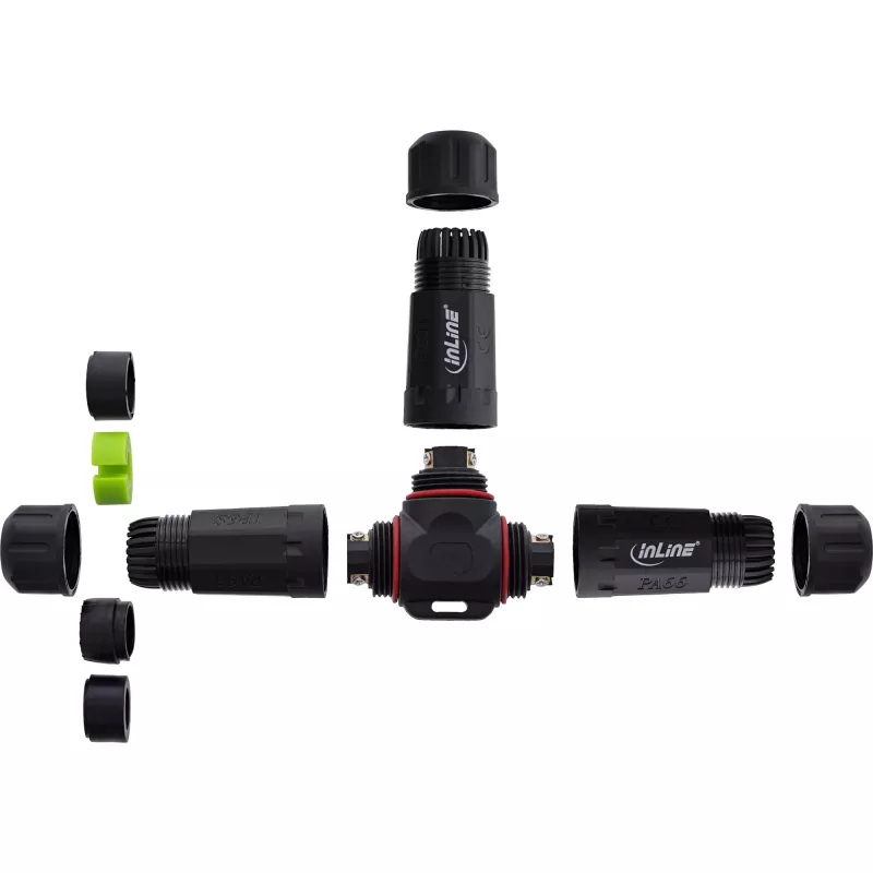 Adapter βύσματος τροφοδοσίας InLine 69927U — καθολικός adapter για διεθνείς πρίζες