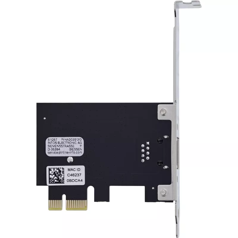 InLine 51125T Κάρτα δικτύου εσωτερική Ethernet 2500 Mbit/s