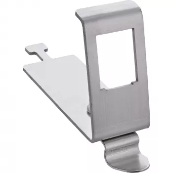InLine 76203L Μεταλλική βάση Keystone SNAP-In, μονή, για ράγα DIN, με γλωττίδα
