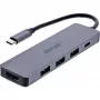 InLine 33271A Hub διασύνδεσης USB 3.2 Gen 1 (3.1 Gen 1) Type-C 5000 Mbit/s Γκρι