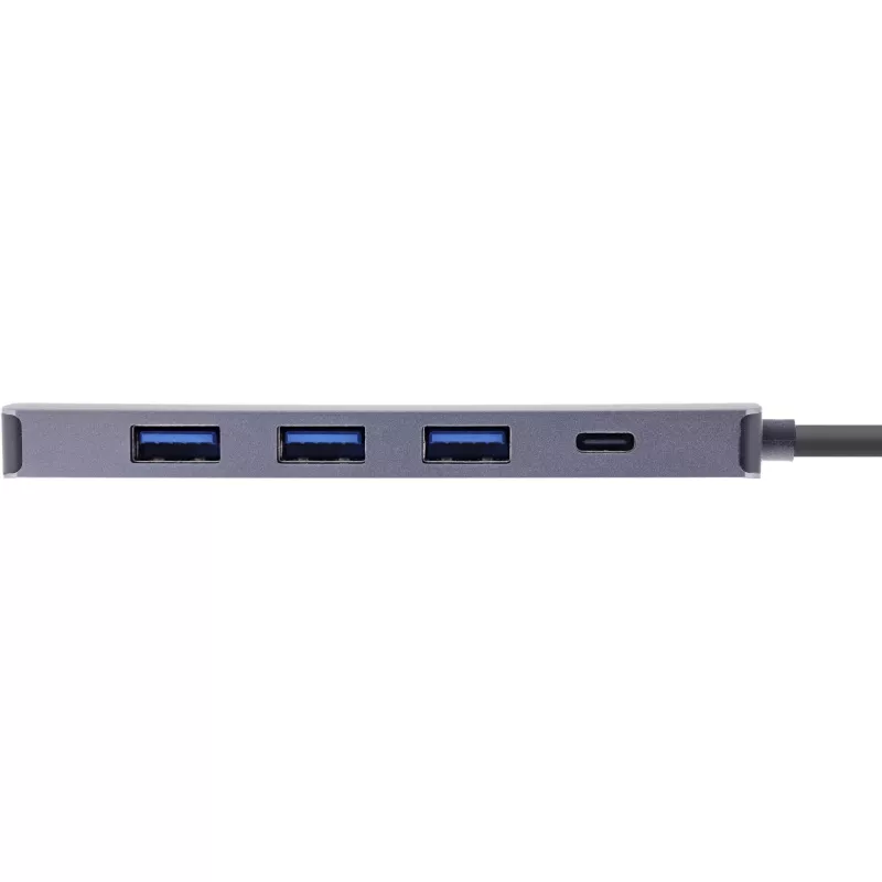 InLine 33271A Hub διασύνδεσης USB 3.2 Gen 1 (3.1 Gen 1) Type-C 5000 Mbit/s Γκρι
