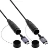 InLine 17990T Καλώδιο HDMI 90 m HDMI Type-A (Standard) Μαύρο