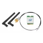 SHUTTLE WLN-M22 WLAN Kit — Intel AX210 M.2 Wi‑Fi 6E (Triband 2.4/5/6 GHz) με Bluetooth 5.2 και 2x2 εξωτερικές κεραίες
