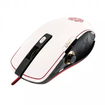 Lexip X Ubisoft - Assassin's Creed - Shadows Ποντίκι, Δεξιόχειρας, Οπτικό, USB Type-A, 12000 DPI, Μαύρο, Χρυσό, Κόκκινο, Λευκό