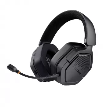 Trust GXT 493 Carus Headset Ενσύρματο & Ασύρματο Head-band, κράνος Gaming USB Type-C / USB Type-A Bluetooth Μαύρο
