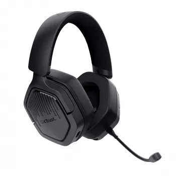 Trust GXT 493 Carus Headset Ενσύρματο & Ασύρματο Head-band, κράνος Gaming USB Type-C / USB Type-A Bluetooth Μαύρο