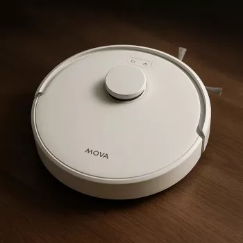 Ρομποτική σκούπα MOVA Tech E20 Plus χωρίς σακούλα λευκή