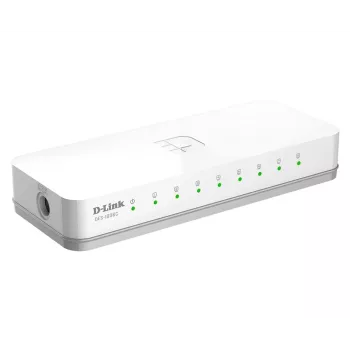D-Link 0 Unmanaged Fast Ethernet (10/100) Desktop Λευκό