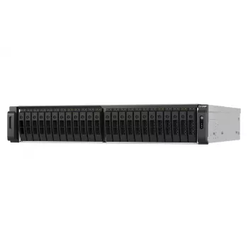 QNAP TS-H3077AFU-R7-64G NAS/Διακομιστής αποθήκευσης Rack (2U) AMD Ryzen™ 5 64 GB DDR5 0 TB QuTS hero Black, Μεταλλικό