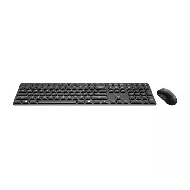 MSI FORGE K210 WIRELESS COMBO Πληκτρολόγιο Ποντίκι συμπεριλαμβανομένου Home/Office USB Μαύρο
