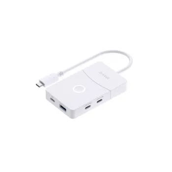 D-Link DUP-501 hub διασύνδεσης USB 3.2 Gen 1 (3.1 Gen 1) Type-C 5000 Mbit/s λευκό