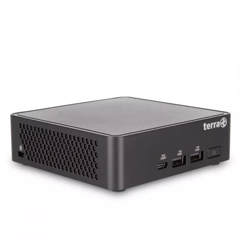 TERRA Micro 6000 SILENT GREENLINE Intel Core 5 120U 16 GB DDR5-SDRAM 500 GB SSD Windows 11 Pro Micro PC Mini PC μαύρο