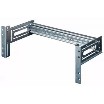 Equip EZR-DIN-4 Μονάδα ράγας DIN 19 ιντσών 2U, RAL 7035