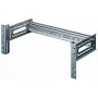 Equip EZR-DIN-4 Μονάδα ράγας DIN 19 ιντσών 2U, RAL 7035