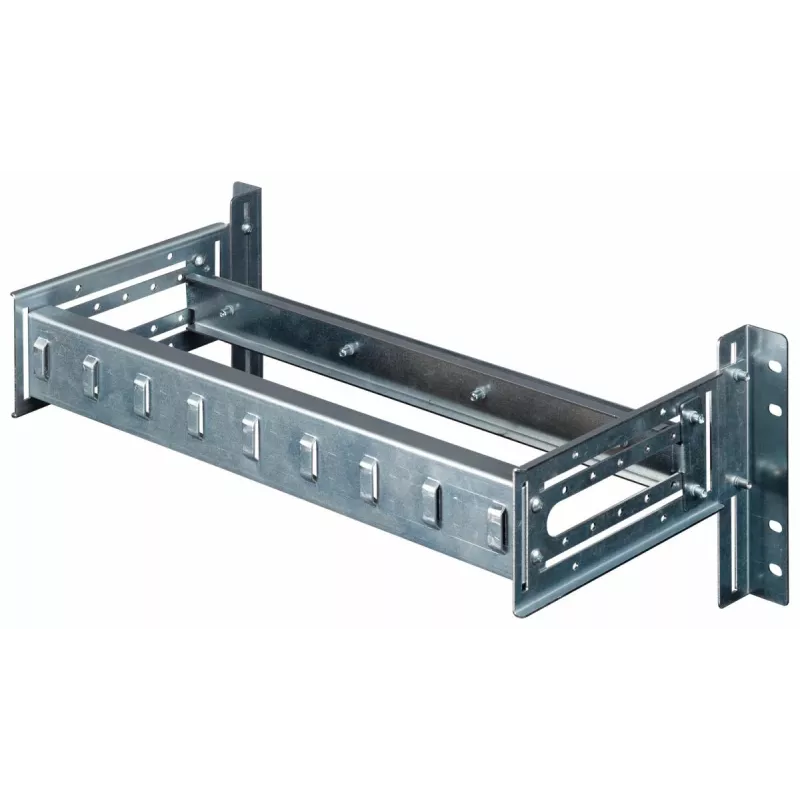 Equip EZR-DIN-4 Μονάδα ράγας DIN 19 ιντσών 2U, RAL 7035
