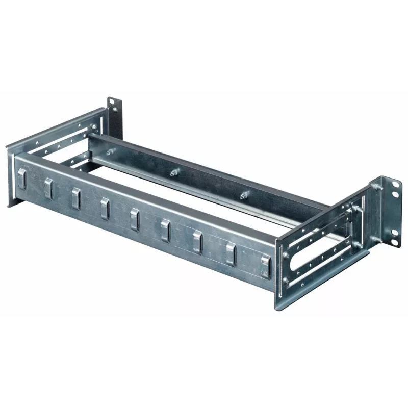 Equip EZR-DIN-4 Μονάδα ράγας DIN 19 ιντσών 2U, RAL 7035