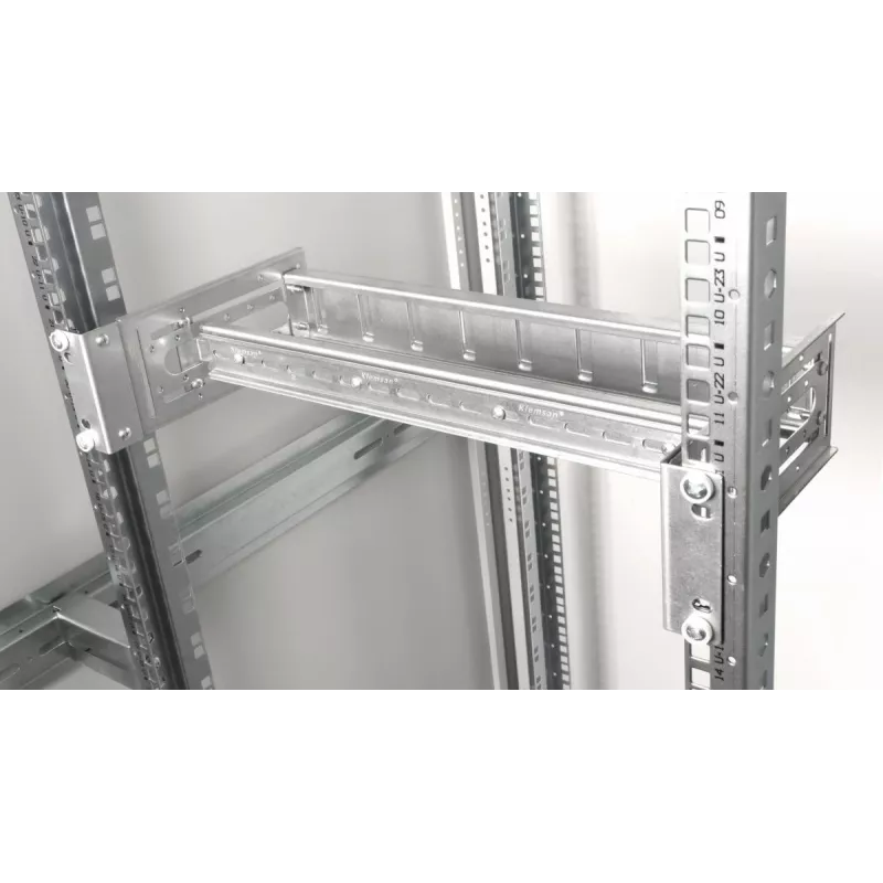 Equip EZR-DIN-4 Μονάδα ράγας DIN 19 ιντσών 2U, RAL 7035