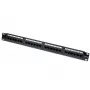 Techly Patch Panel UTP 24 Ports RJ45 Cat.6 I-PP 24-RU-C6T, IEEE 802.3, IEEE 802.3ab, IEEE 802.3u, 10/100/1000Base-T(X), Fast Ethernet, Gigabit Ethernet, 1000 Mbit/s, RJ-45, χρυσό
