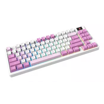 MSI FORGE GK600 TKL Ασύρματο πληκτρολόγιο gaming, QWERTZ DE, Violet
