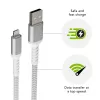 dbramante1928 re-charge Pro - Καλώδιο BRD 2,5 m USB-A σε Lightning -W