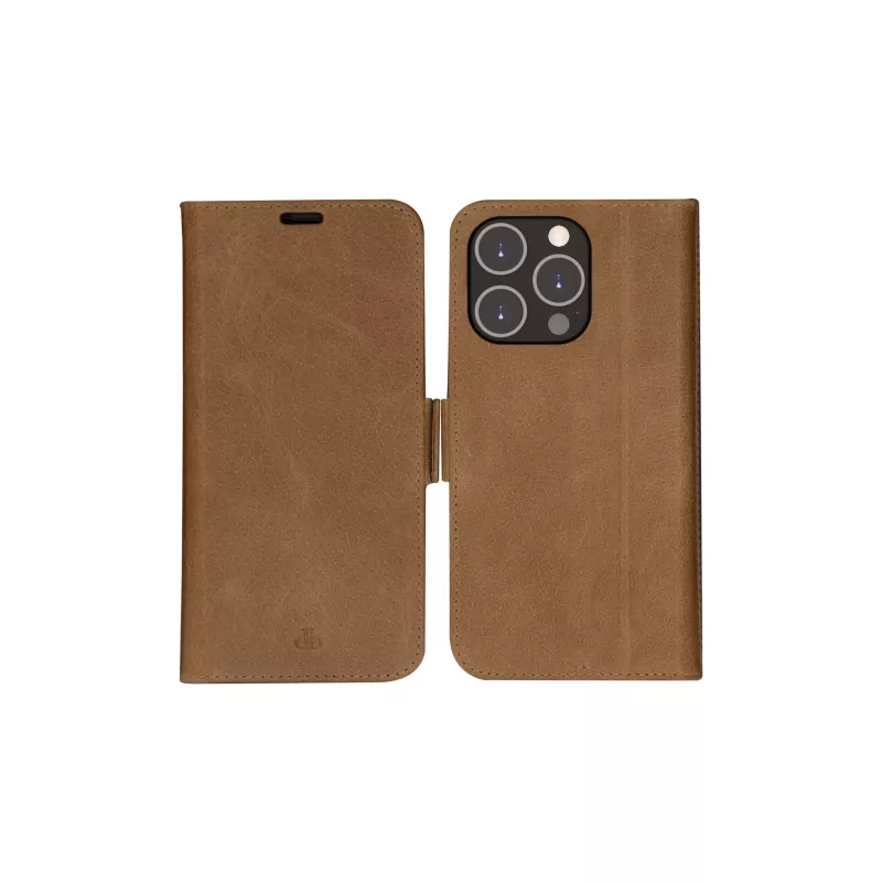 Θήκη πορτοφόλι dbramante1928 iPhone 14 Pro Max Tan 3 θήκες καρτών