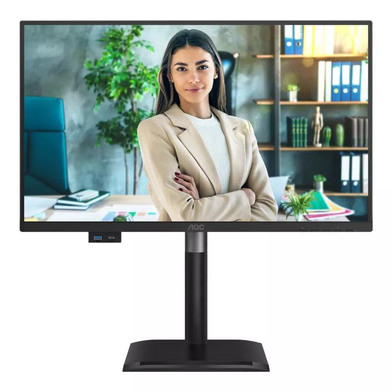 AOC 24P4CV οθόνη υπολογιστή 60,5 cm (23,8 ίντσες) 1920 x 1080 pixel Full HD LED μαύρο