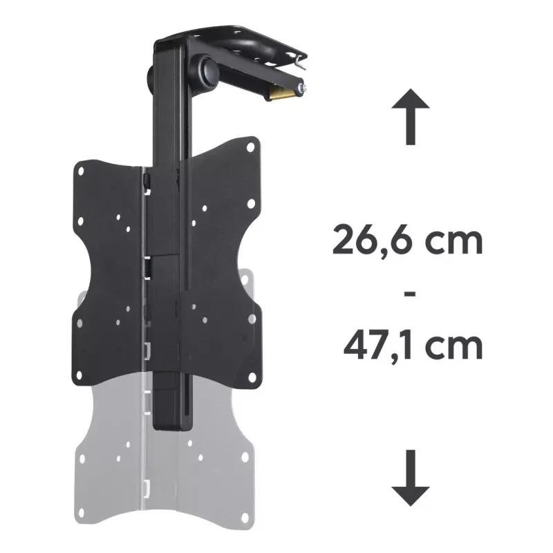 Hama 00220876 Βάση στήριξης TV στον τοίχο/βάση 116,8 cm (46 inch) Μαύρο