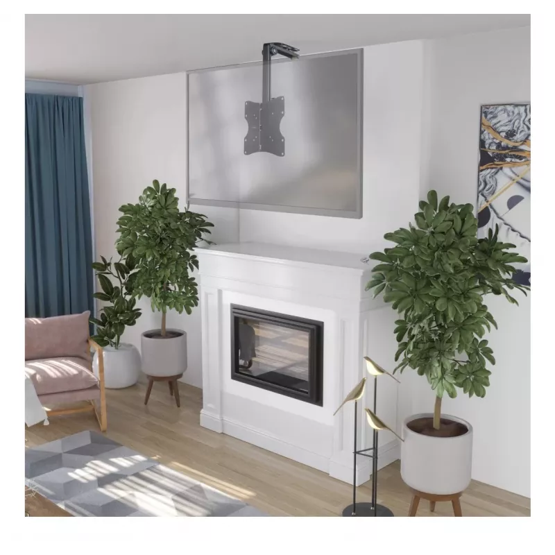 Hama 00220876 Βάση στήριξης TV στον τοίχο/βάση 116,8 cm (46 inch) Μαύρο
