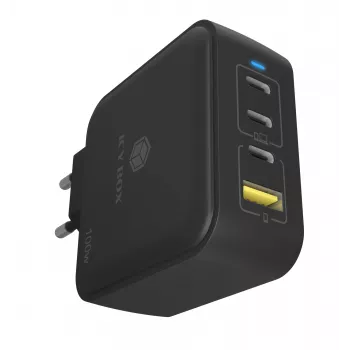 ICY BOX IB-PS1040-PD Universal Μαύρο AC Ταχεία φόρτιση Εσωτερικού χώρου