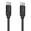 Hama Fabric Καλώδιο USB USB 2.0 1,5 m USB C Μαύρο